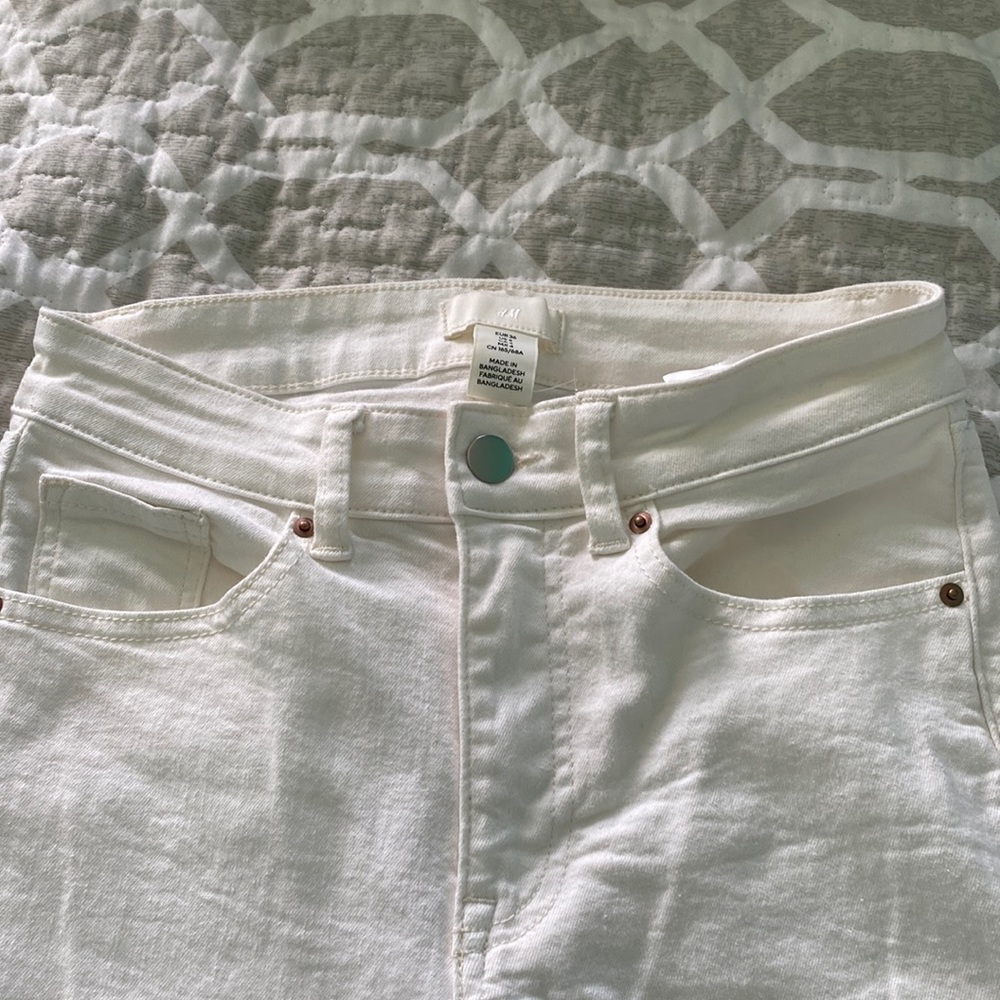 White jeans